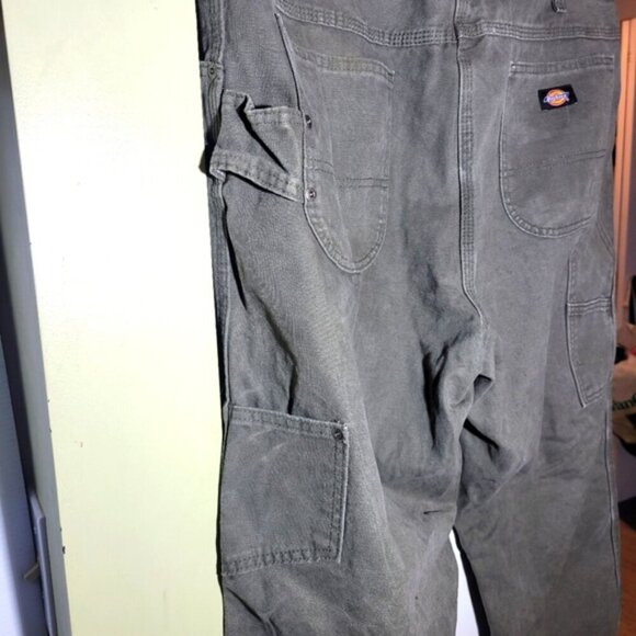 ❤️ 3 for $35 Dickies relaxed fit utility carpenter cargo work canvas pants 40x32 - Picture 5 of 8